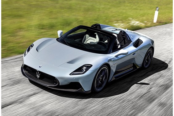 Maserati MC20 Cielo Spyder (22 on) specifications data