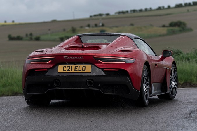 Maserati MC20 rear cornering