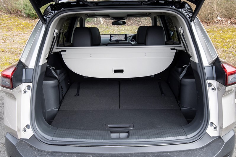 Nissan X-Trail (2024) boot space & practicality