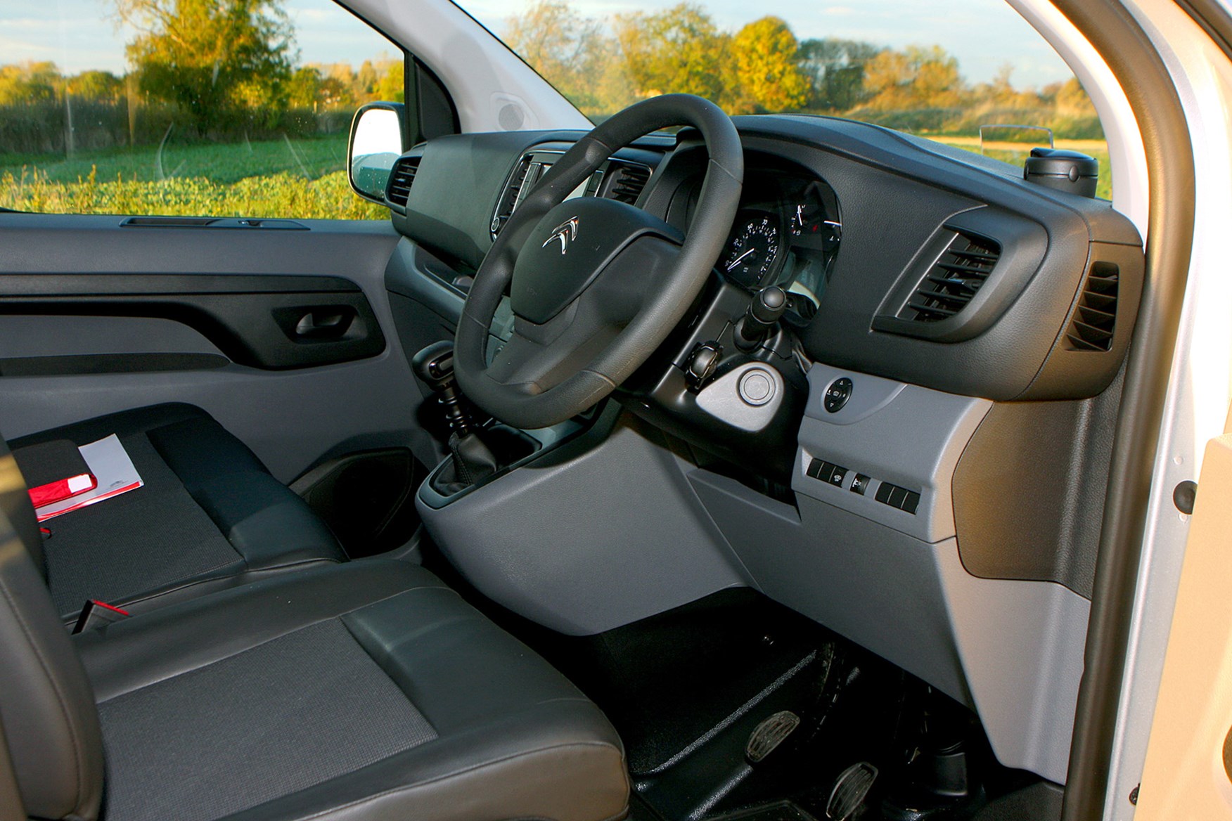 Citroen Dispatch review - cab interior
