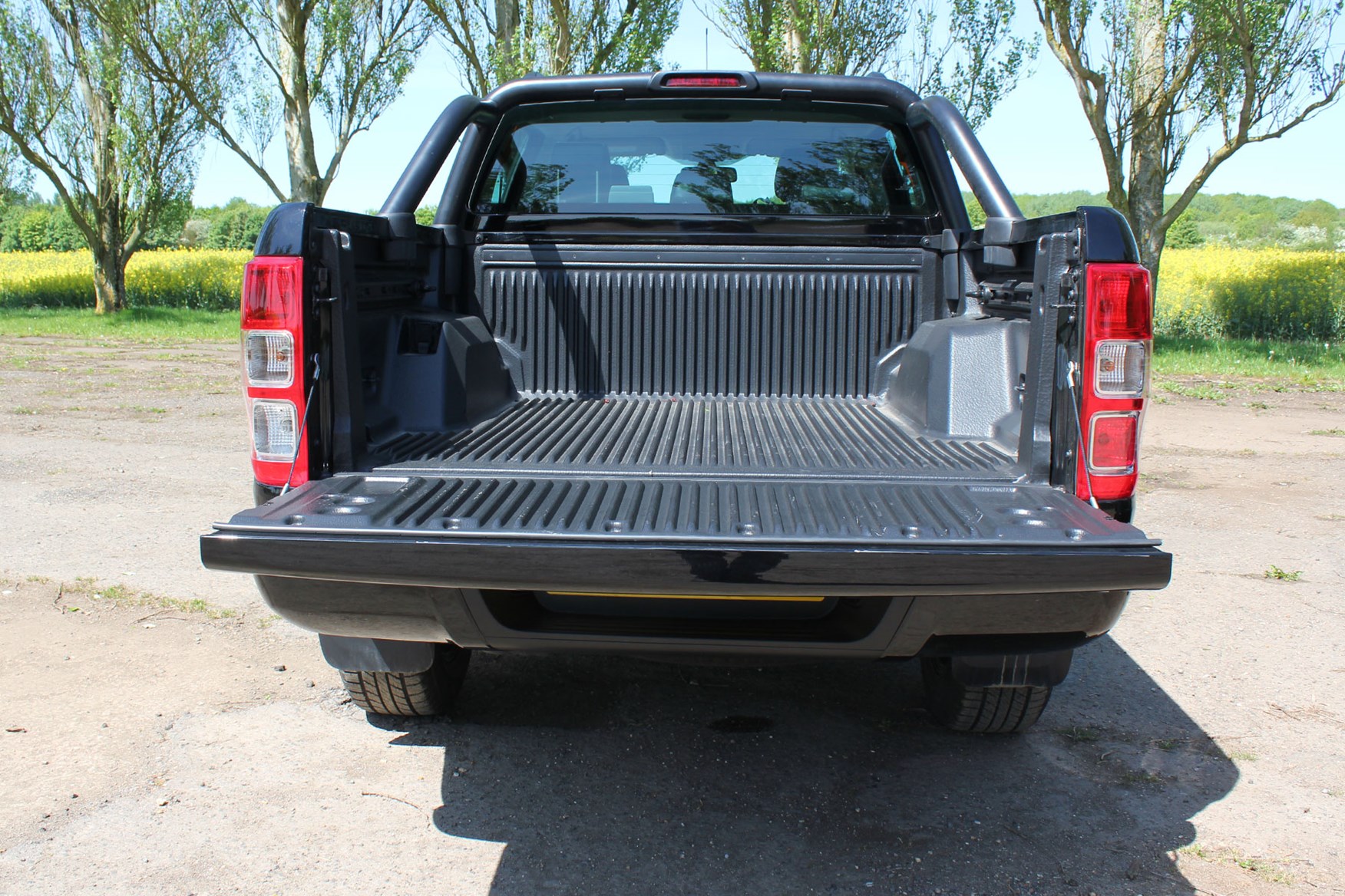 Ford Ranger Black Edition review - load bed area