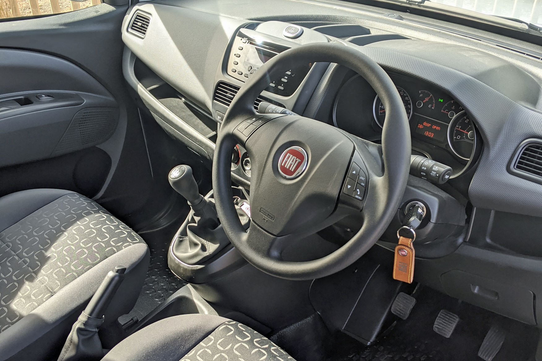 Fiat Doblo review - cab interior, 2020