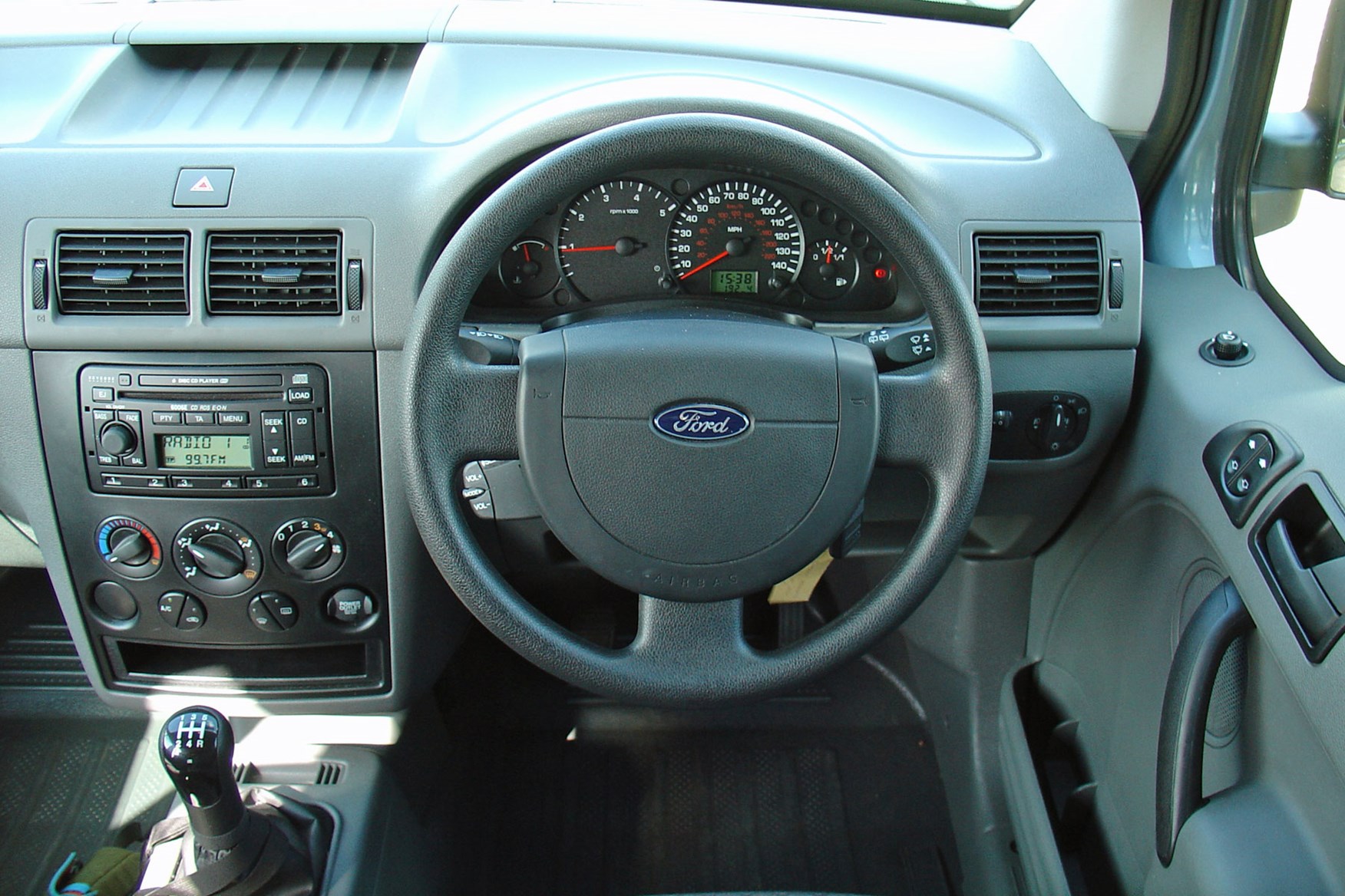 Ford Transit Connect (2002-2013) cab interior