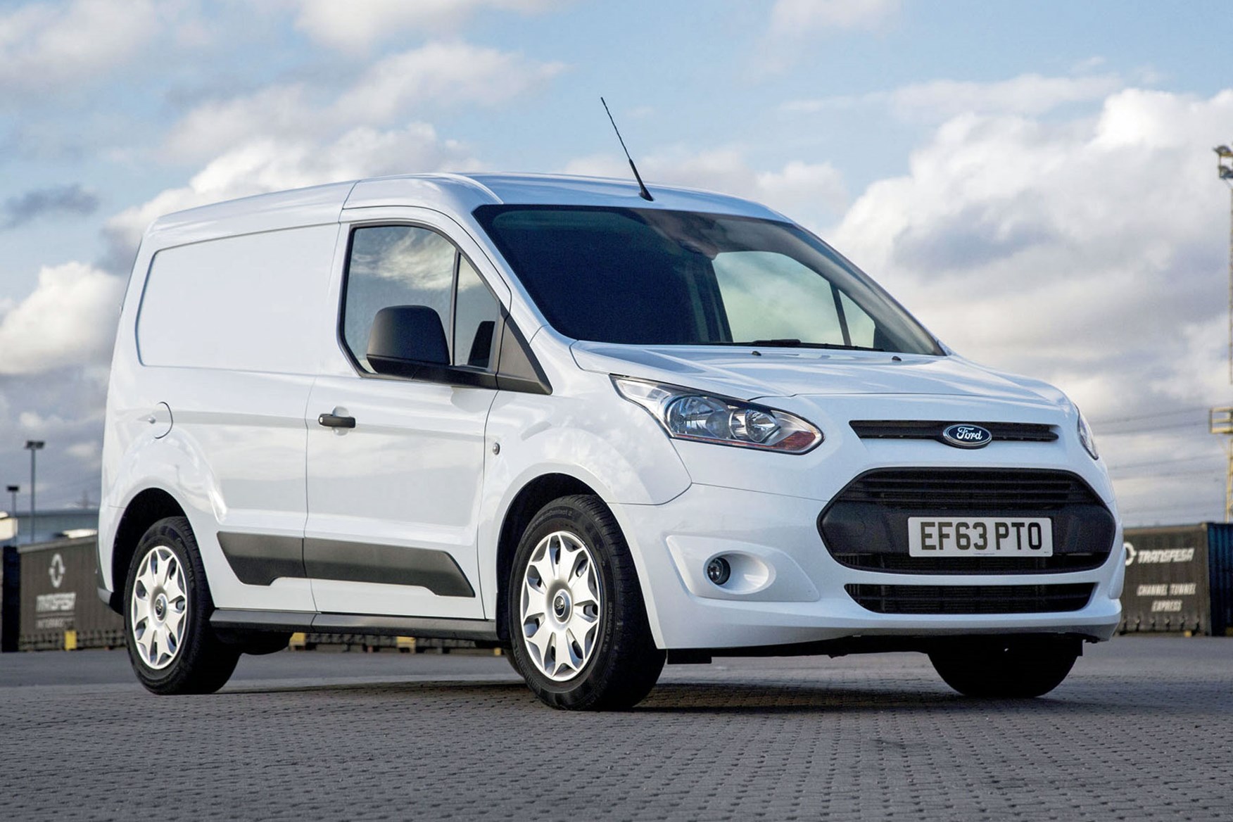 Ford Transit Connect review - 2013 L1 short-wheelbase, front view, white