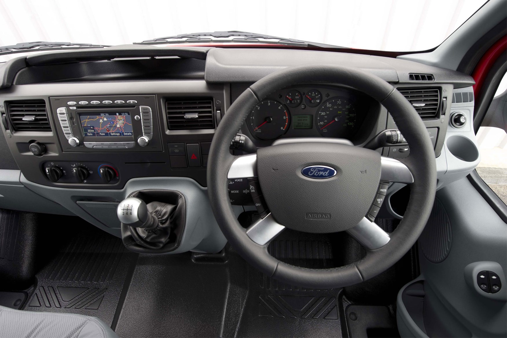 Ford Transit (2006-2014) cab interior