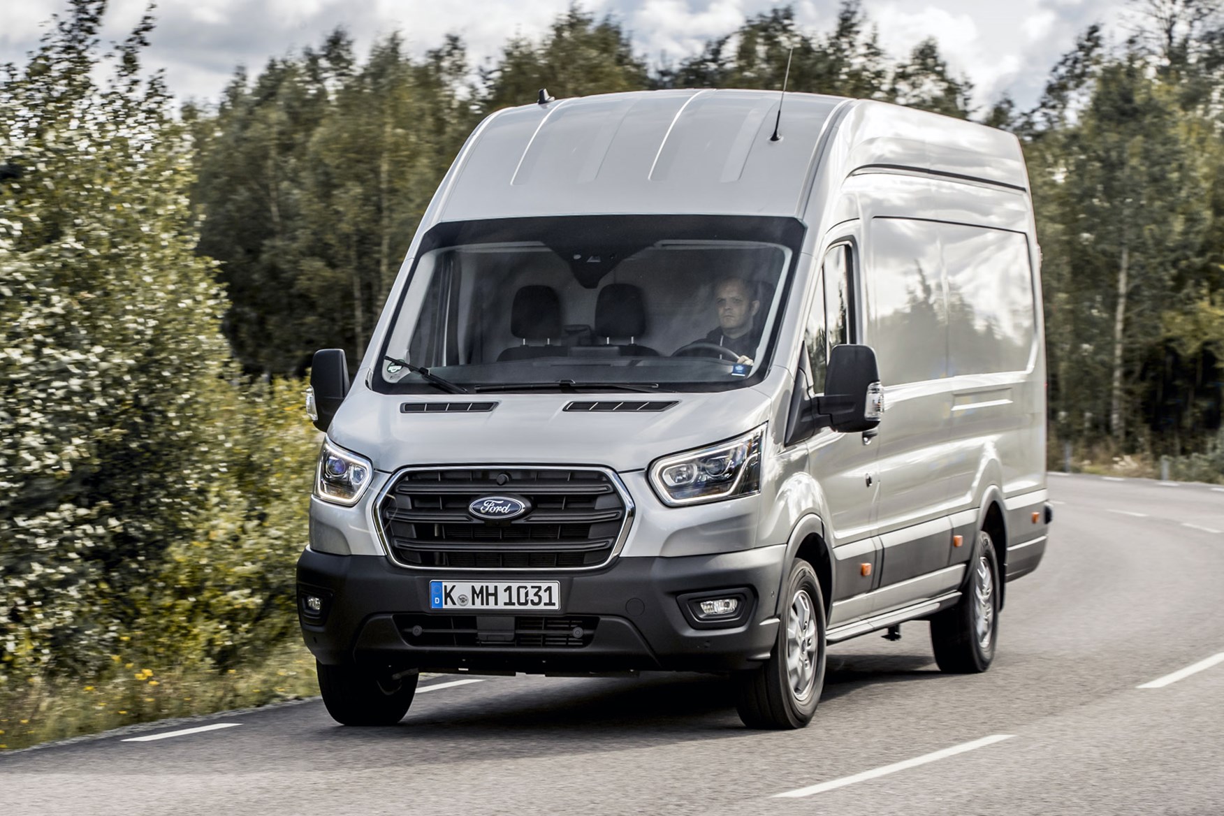 are transit vans front wheel drive