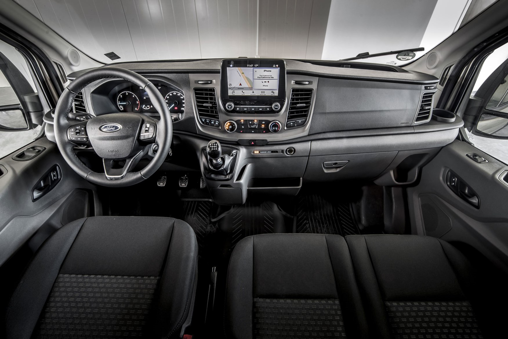 Ford Transit review - 2019 facelift model, dashboard, full view