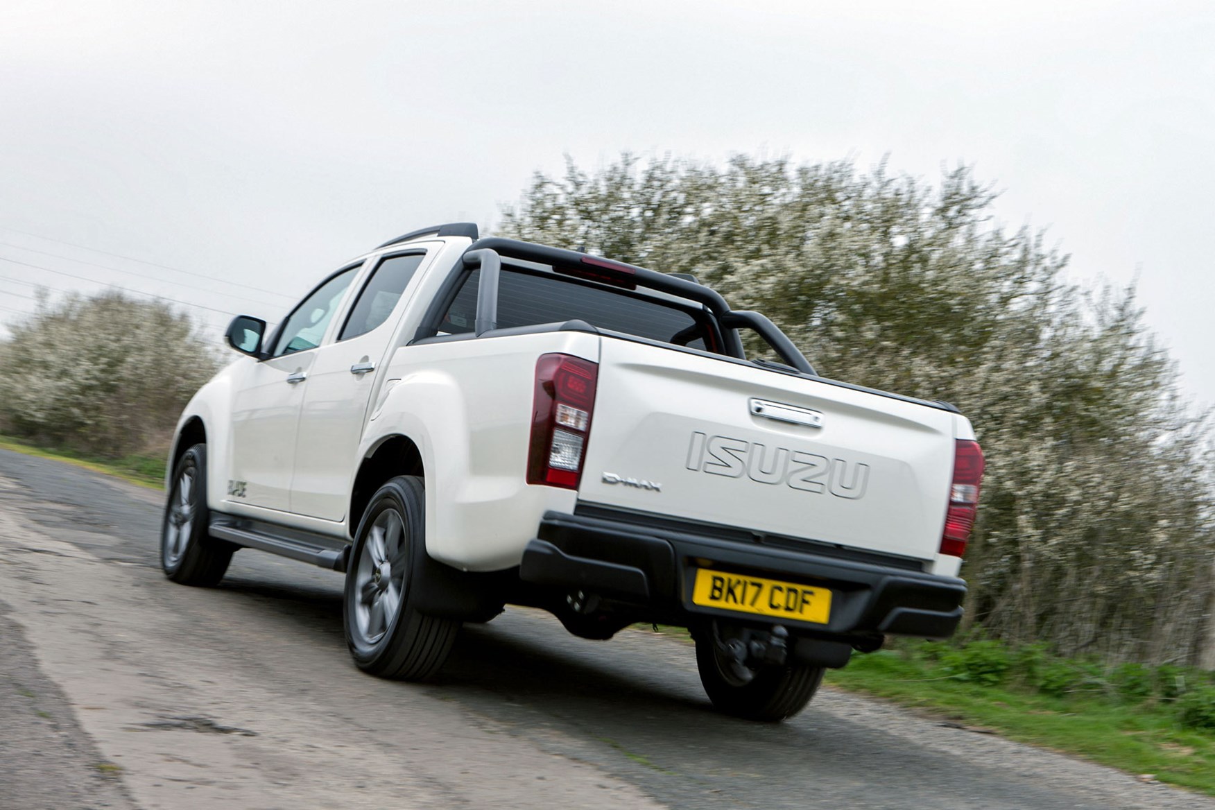 Isuzu D-Max Blade 1.9 review - rear view, driving