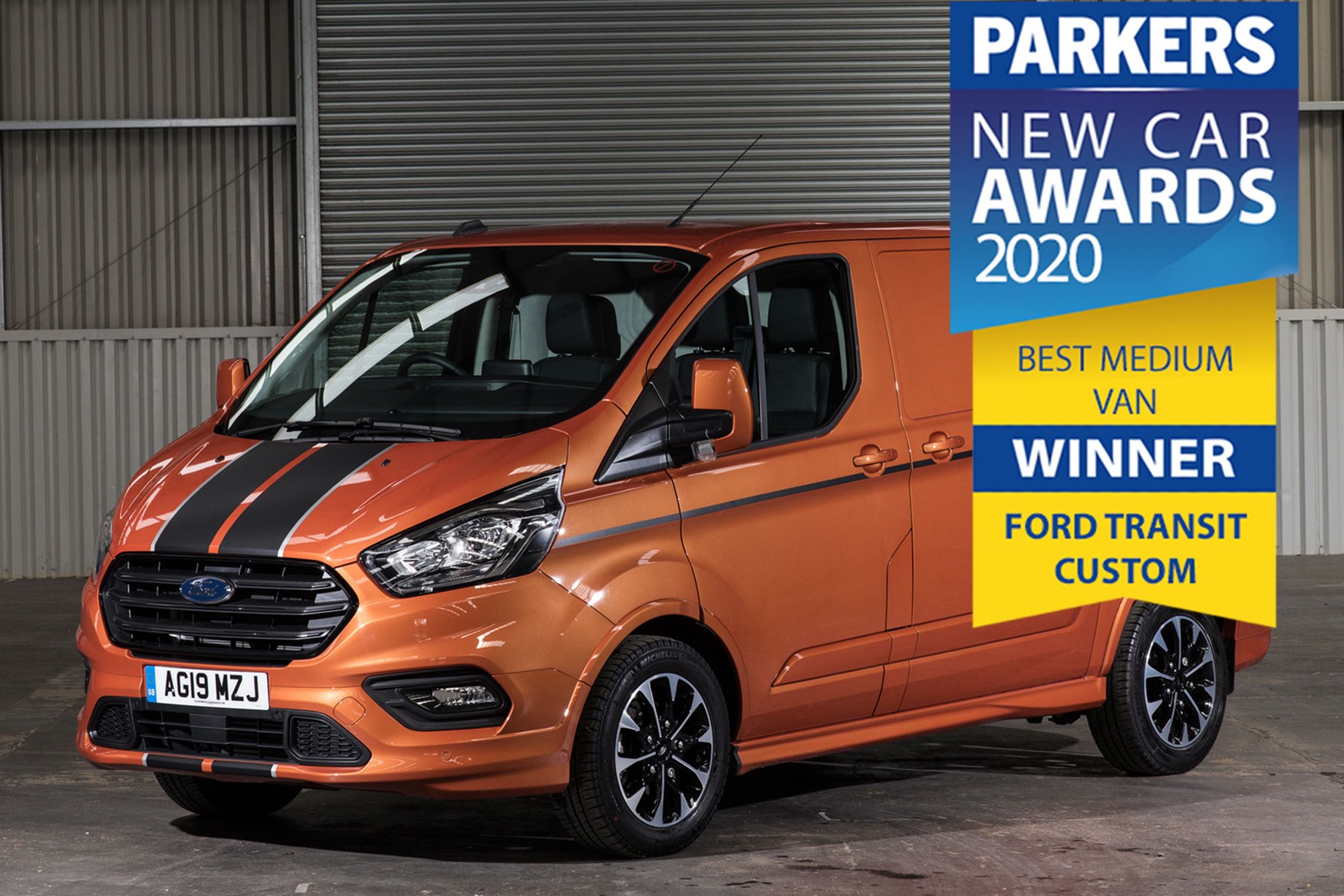 Ford Transit Custom - Parkers Medium Van of the Year 2020