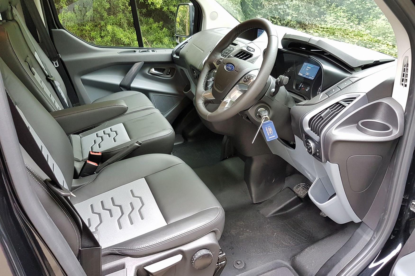 Ford Transit Custom Sport automatic cab interior