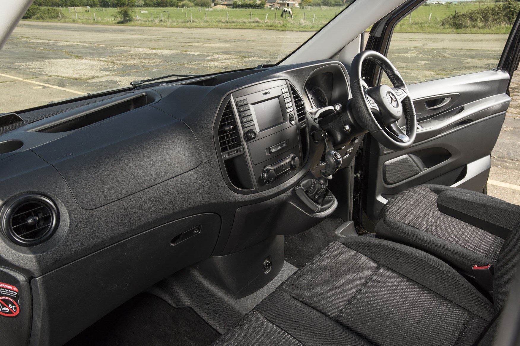 Mercedes Vito Premium review - cab interior