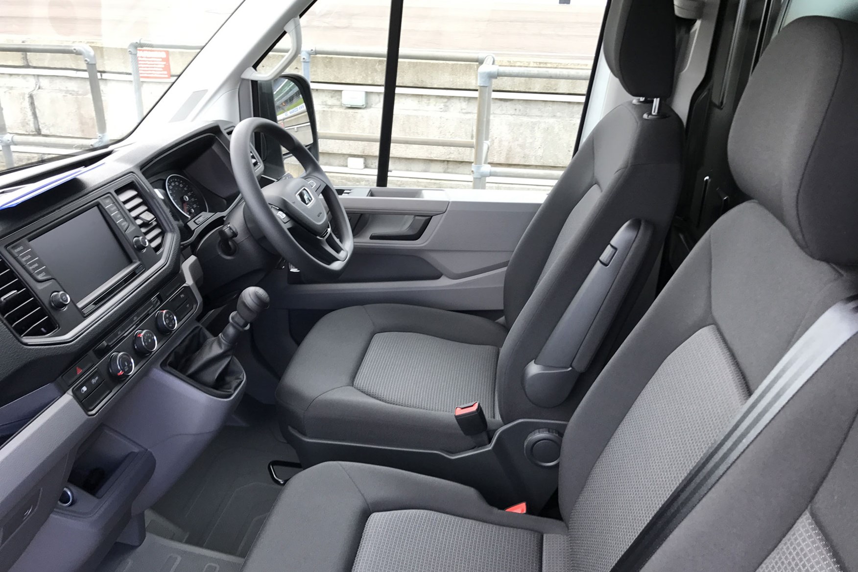 MAN TGE (2017-on), cab interior, comfort driver's seat