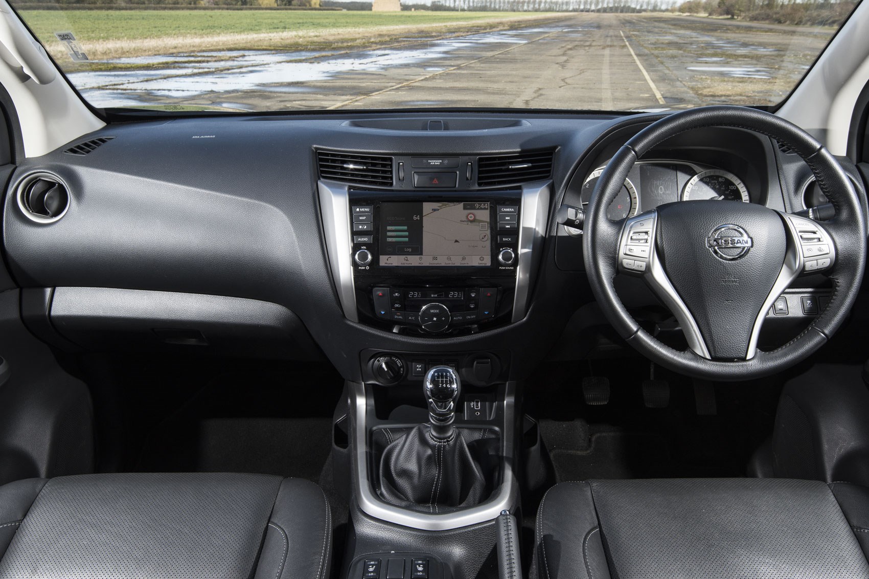 Nissan Navara review, 2019 update model, cab interior