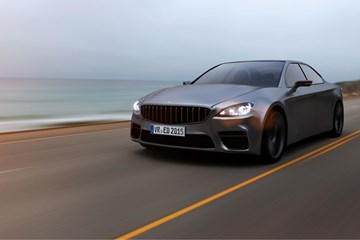 A car with grey matte paint