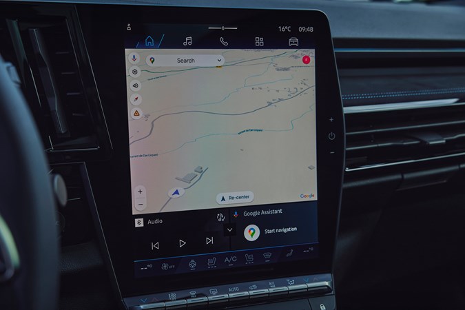 Renault Austral Android touchscreen