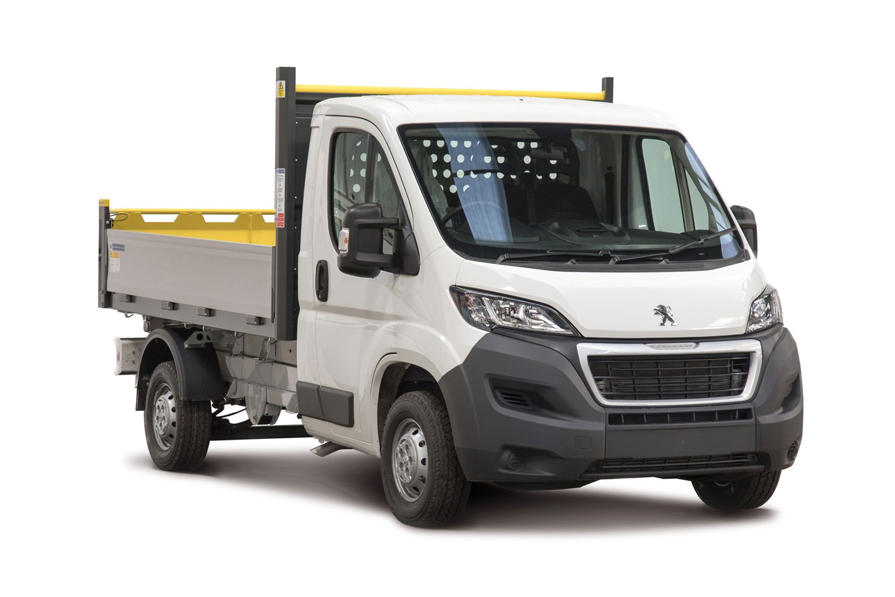 White 2019 Peugeot Boxer Tipper from Built for Business conversions range