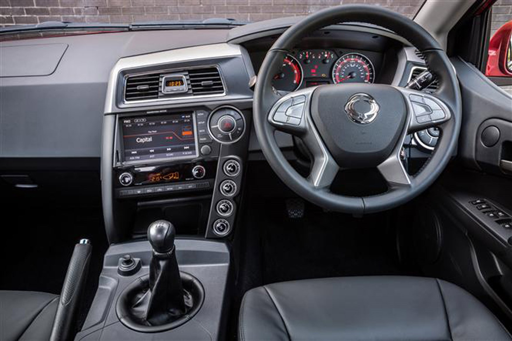 SsangYong Musso full review on Parkers Vans - in the driver's seat
