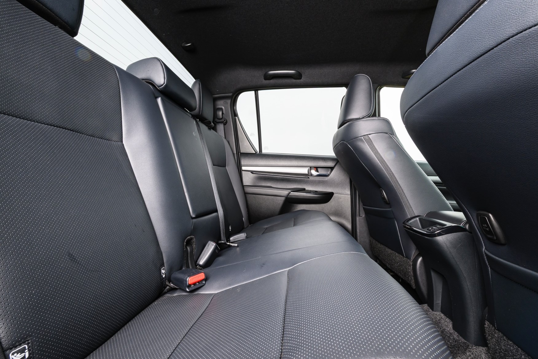 Toyota Hilux 48v Hybrid interior rear