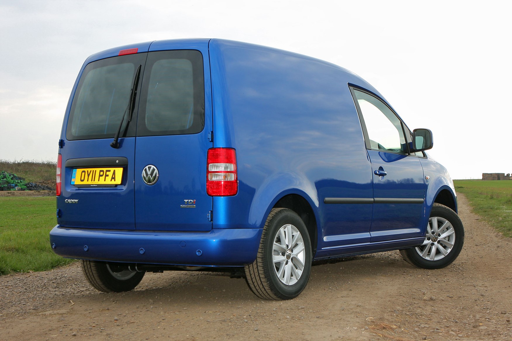 VW Caddy (2010-2015) rear view