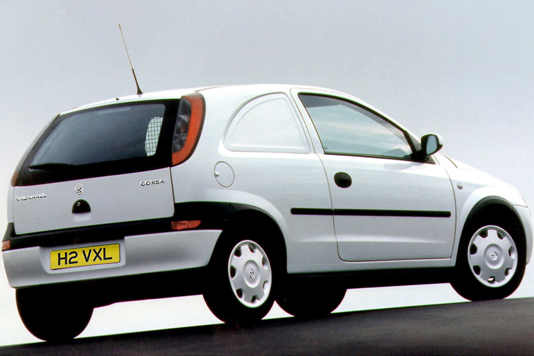 Vauxhall Corsa review on Parkers Vans - rear exterior
