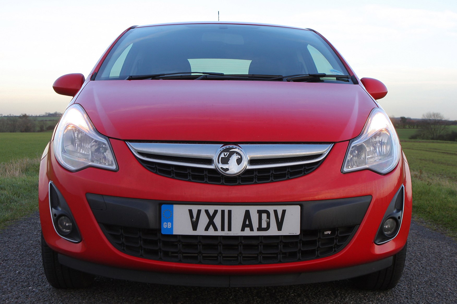 Vauxhall Corsa review on Parkers Vans - front