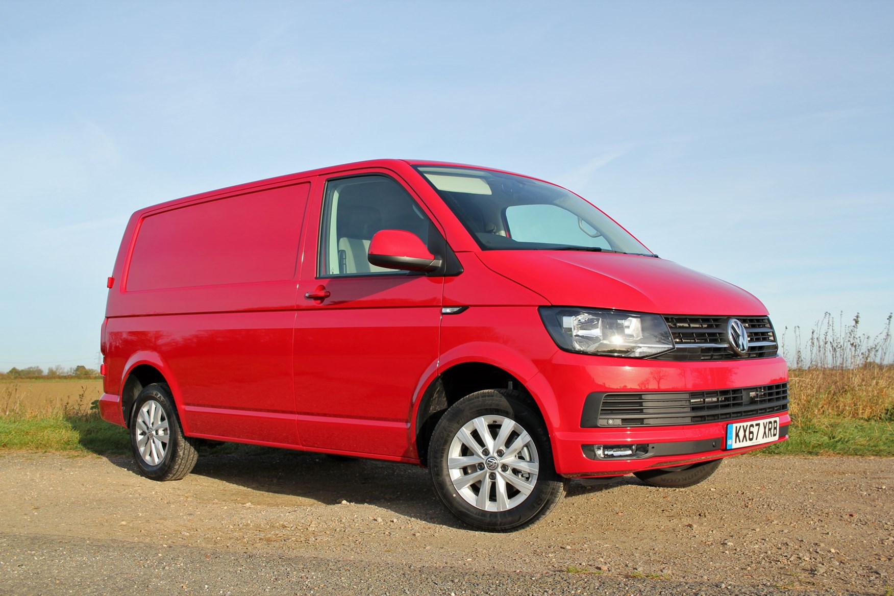 VW Transporter T5.1, DSG Automatic, T30, Red