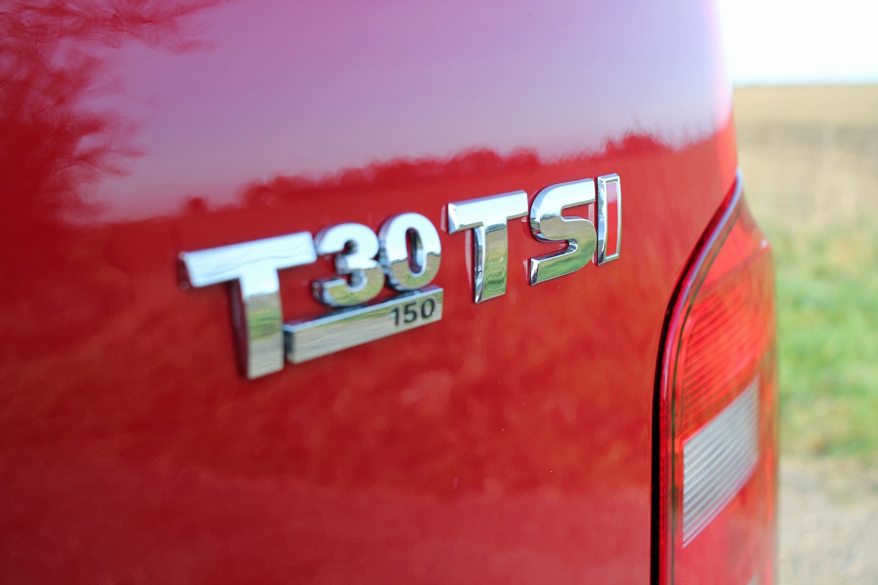VW Transporter T6 TSI 150 review - T30 badge