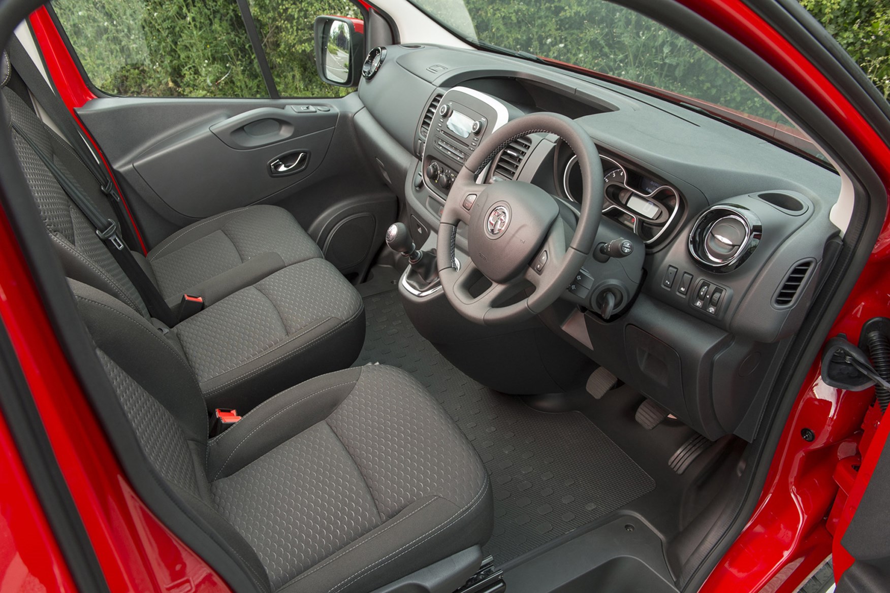 Vauxhall Vivaro review - cab interior