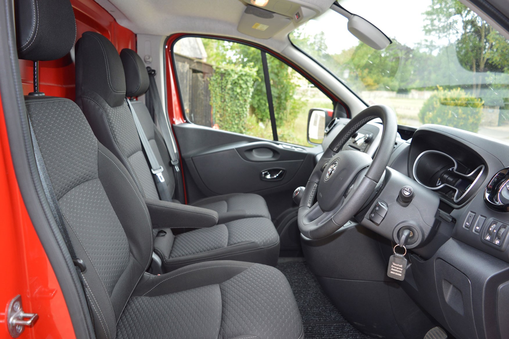 Vauxhall Vivaro Sportive EU5 review - cab interior