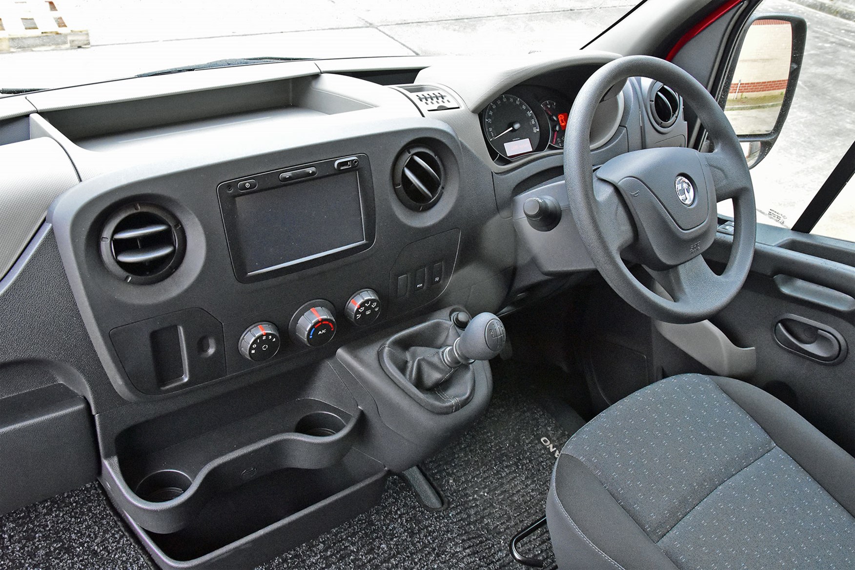 Vauxhall Movano 145hp FWD review - cab interior 2017