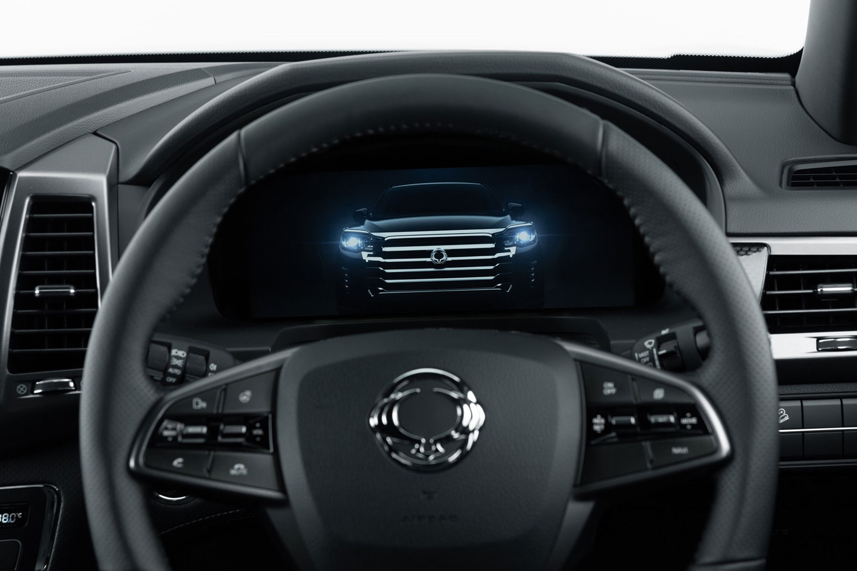 SsangYong Musso instrument panel