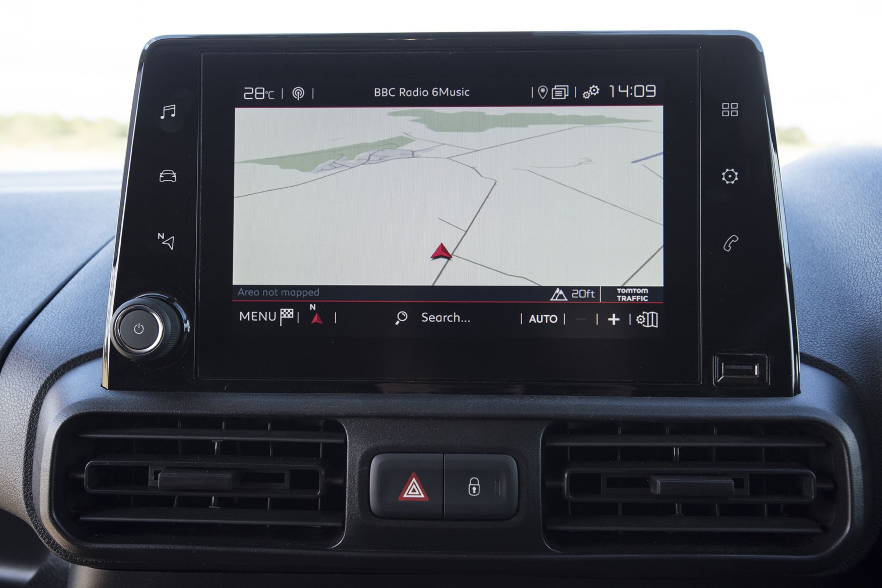 Citroen Berlingo van review - 2019 model, infotainment screen