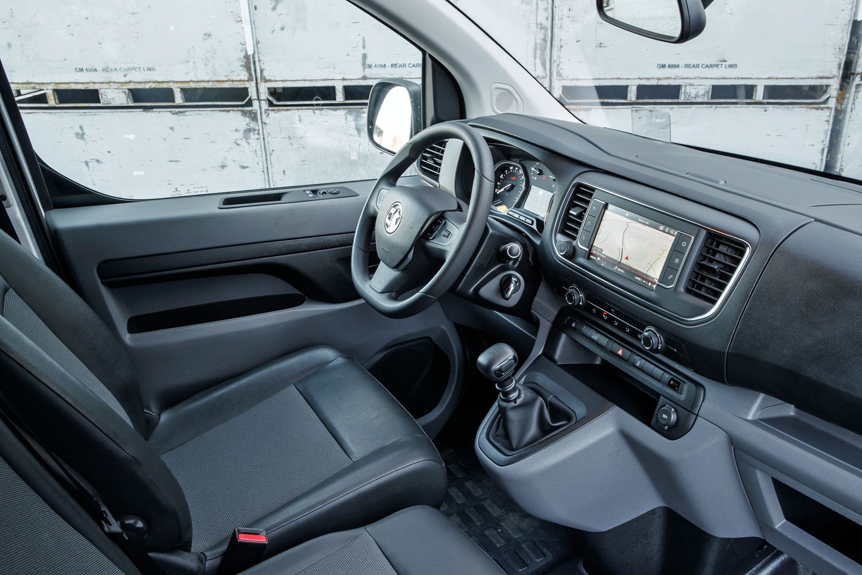 Vauxhall Vivaro review - cab interior