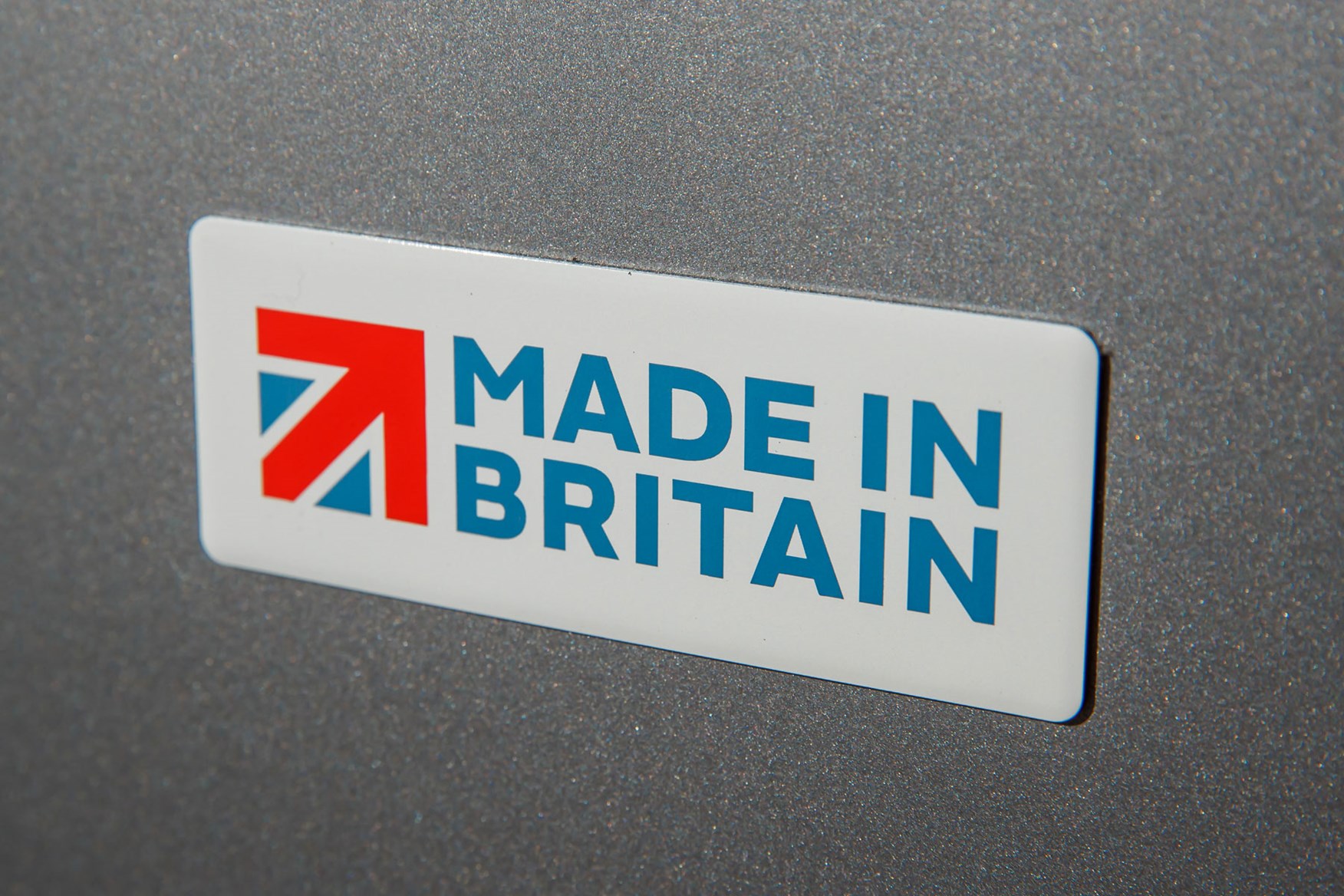 Vauxhall Vivaro Made in Britain badge on rear door