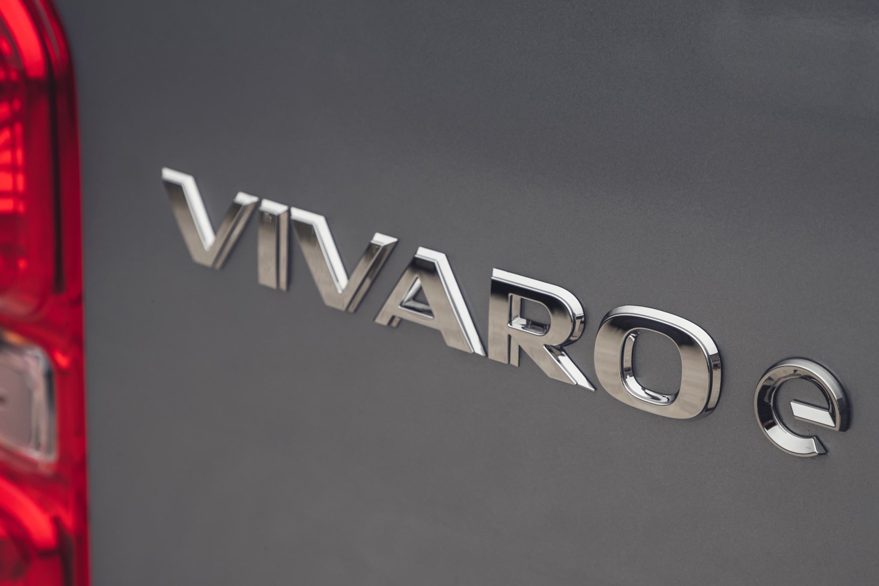 Vauxhall Vivaro-e review, 2020, rear badge