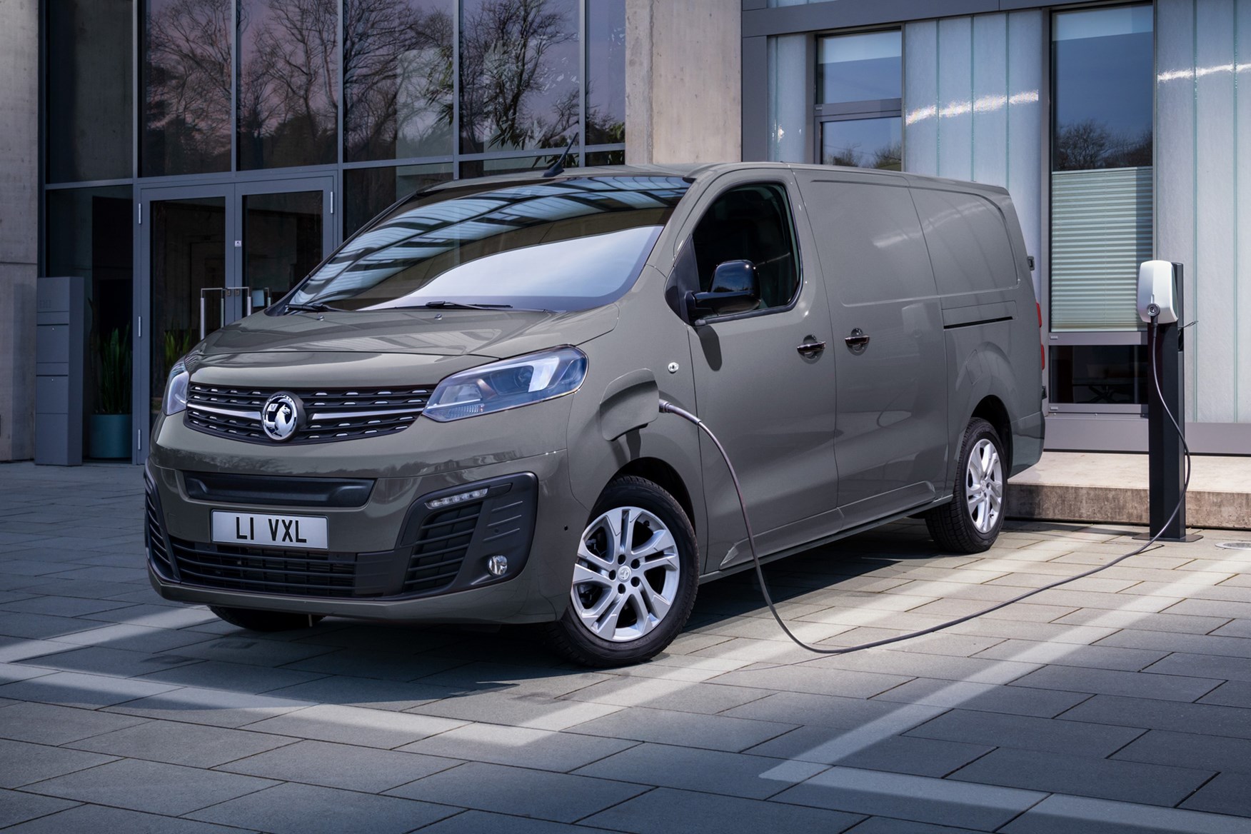 Vauxhall Vivaro-e review, 2020, plugged in to charge
