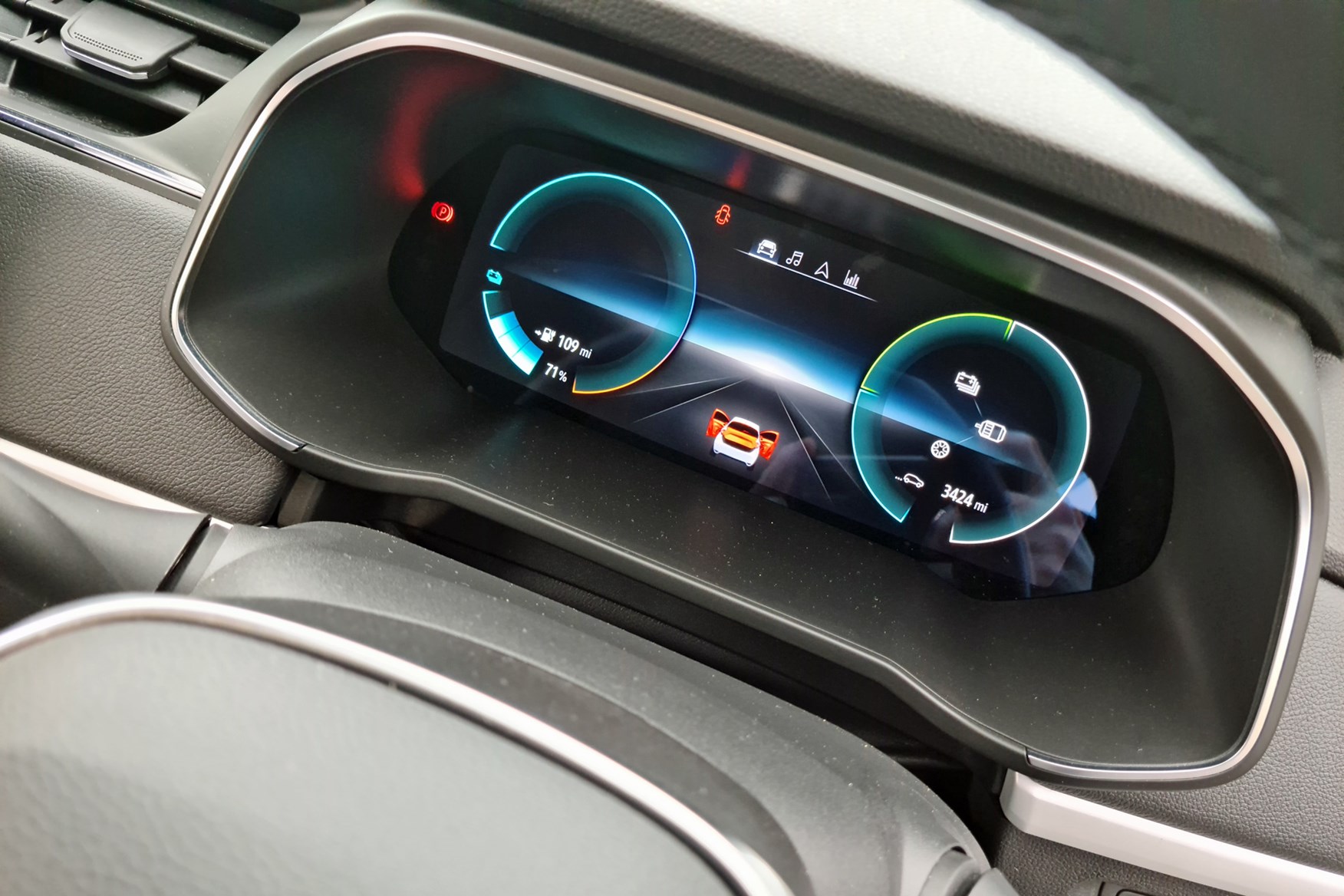 Renault Zoe Van review, 2020, digital driver's display
