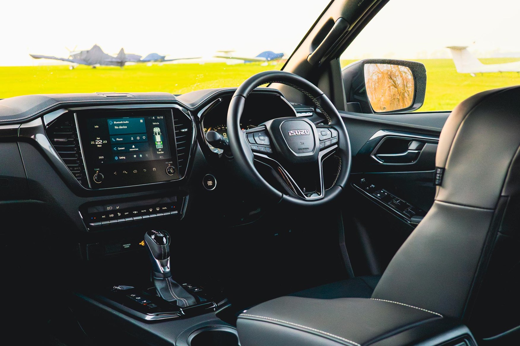 A new screen has lifted the Isuzu D-Max's cabin.