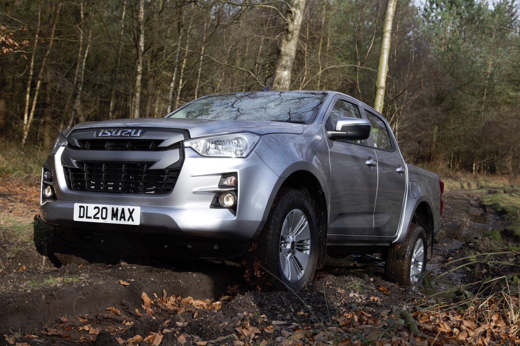 Isuzu D-Max review, 2021, DL20 off-roading, silver