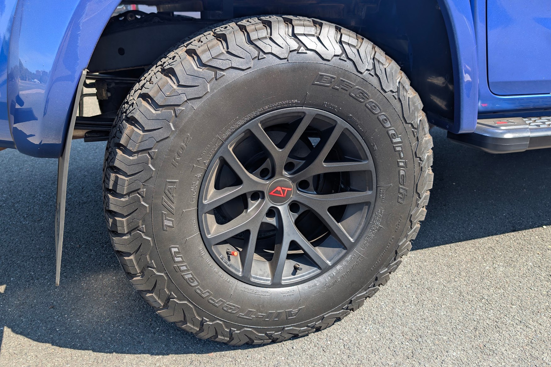 2025 Isuzu D-Max Arctic Trucks AT35 has BF Goodrich KO2 tyres