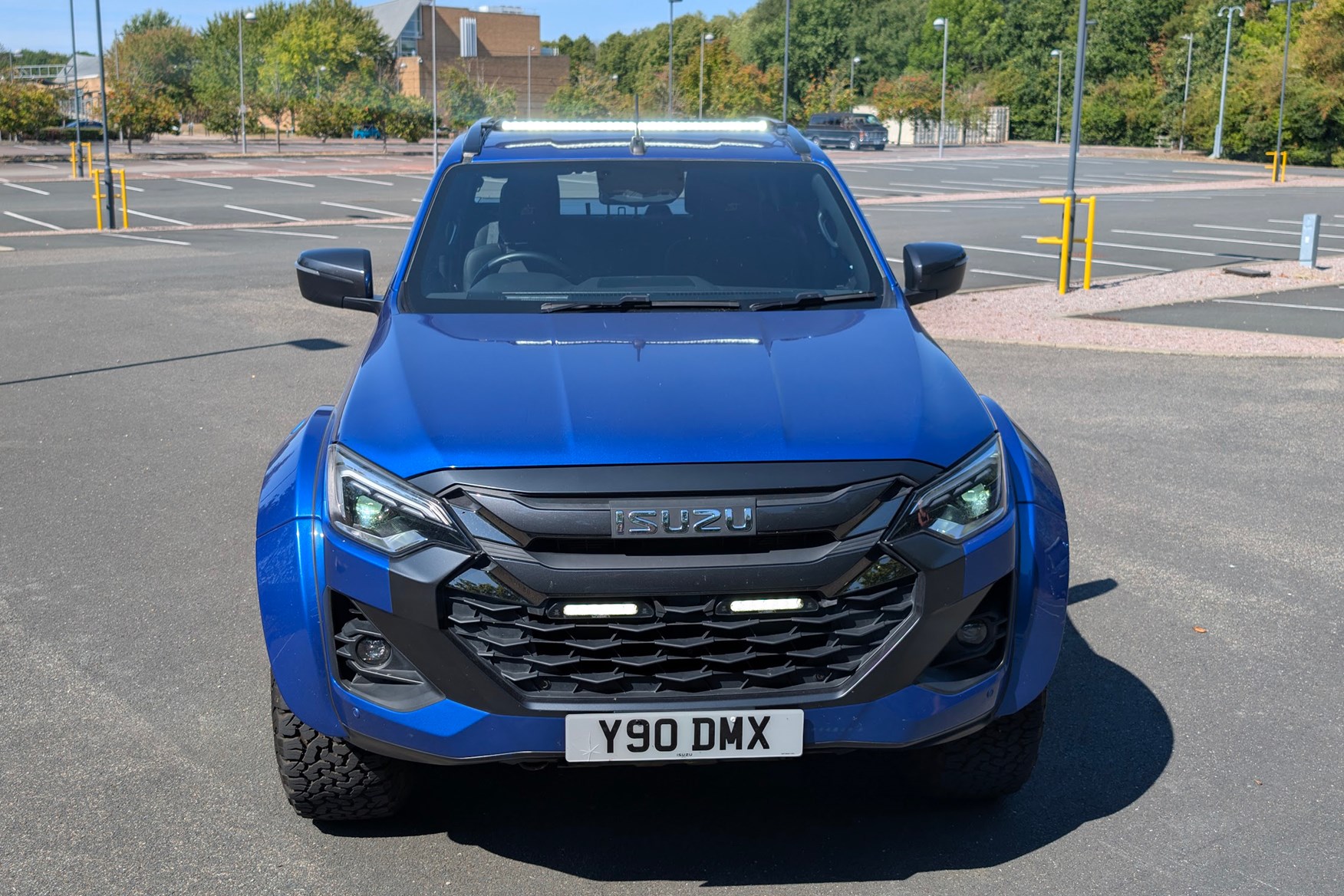 Lazer LED lighting on the 2025 Isuzu D-Max Arctic Trucks AT35