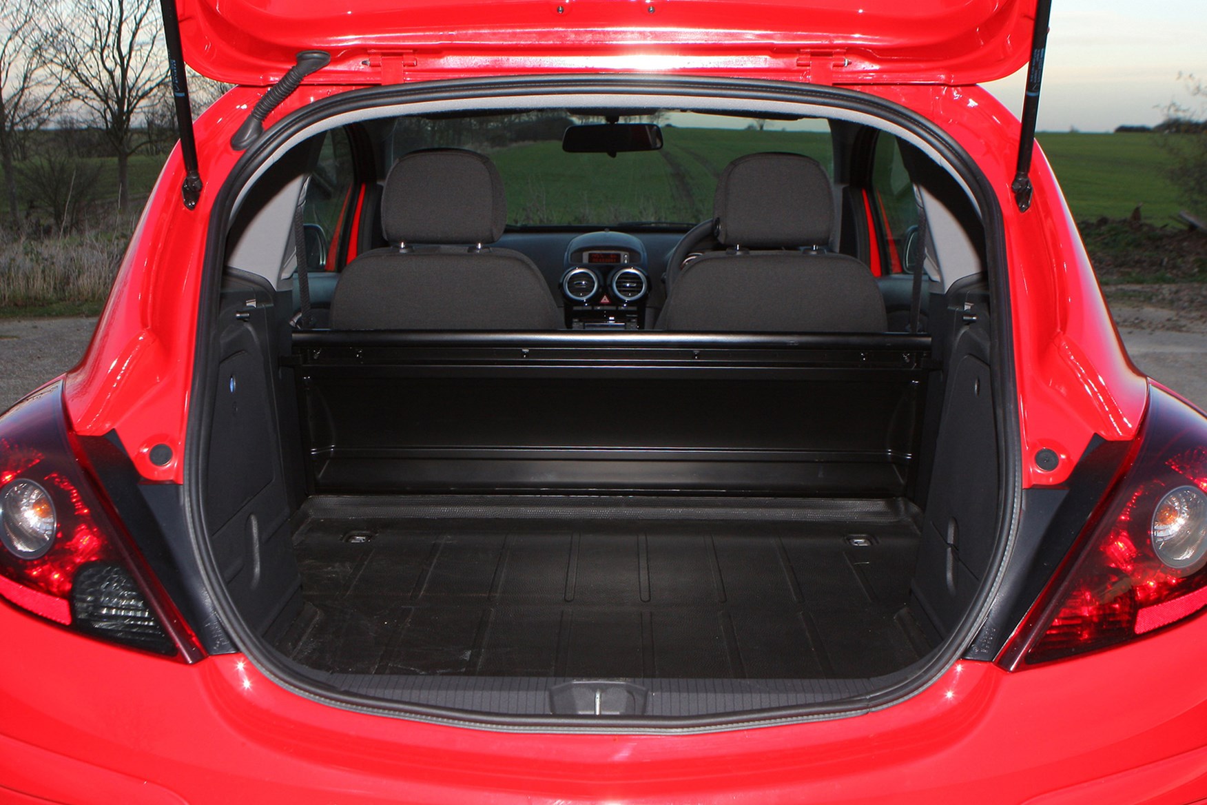 Vauxhall Corsa review on Parkers Vans - load area