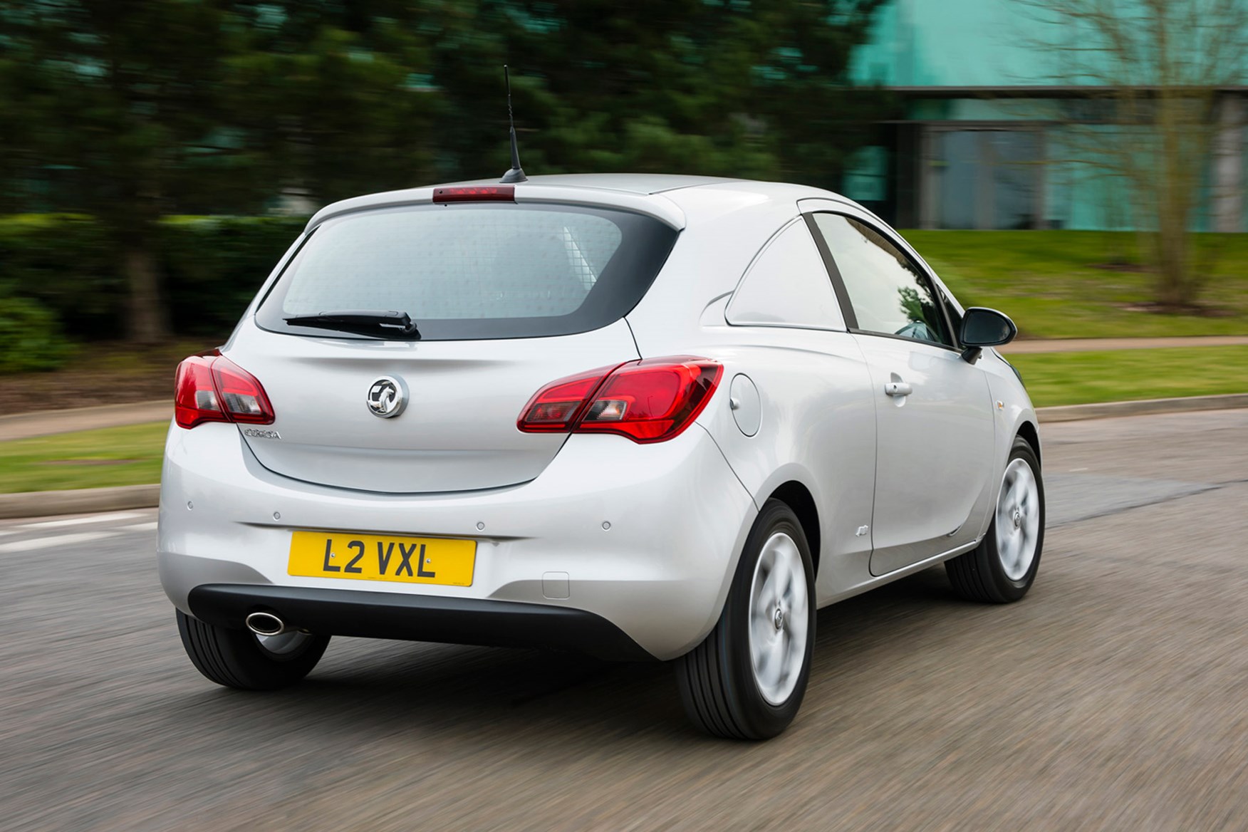Vauxhall Corsa full review on Parkers Vans - load area