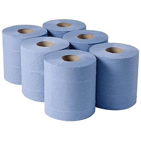 Jantex Centrefeed Blue Roll Paper Towels