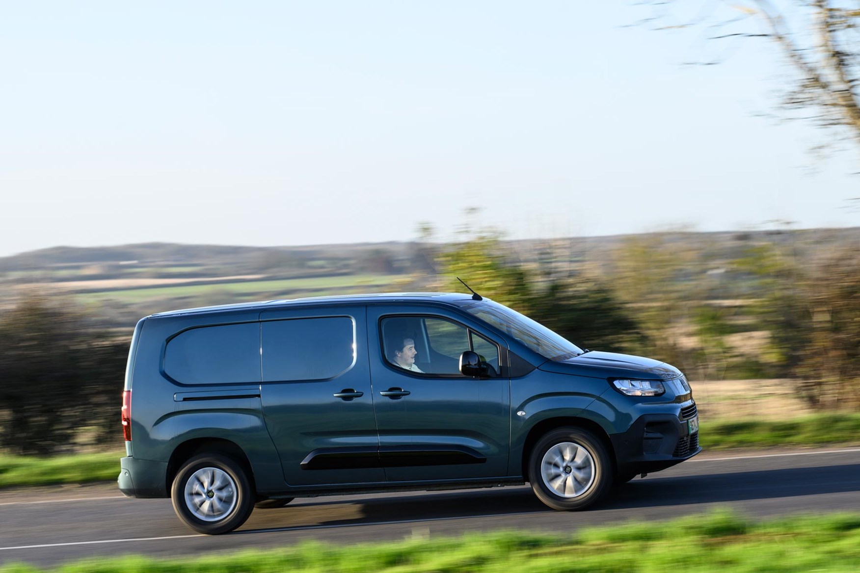 The E-Doblo is the most powerful model in the van's range.