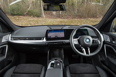 BMW iX1 (2024) boot space & practicality