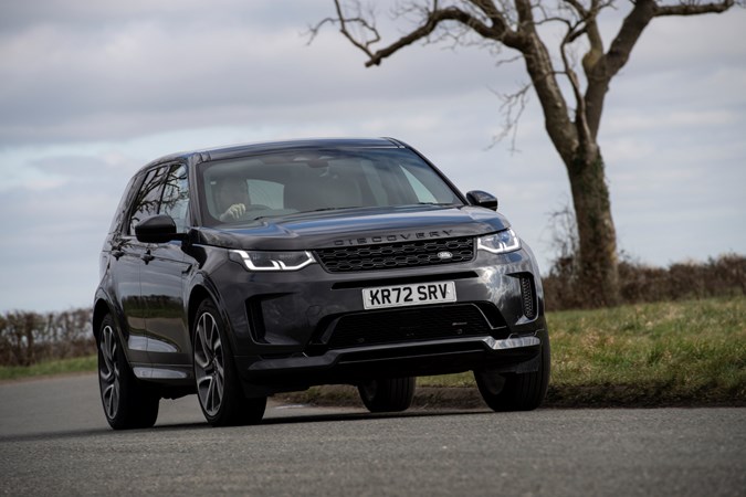 Land Rover Discovery Sport driving front