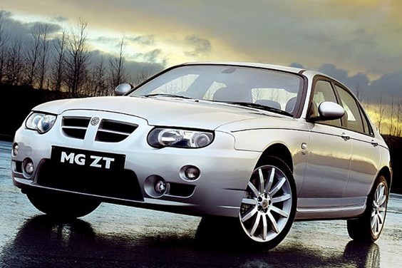 MG ZT specifications data