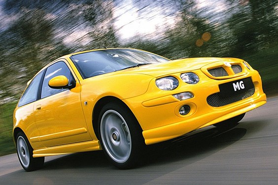 MG ZR specifications data