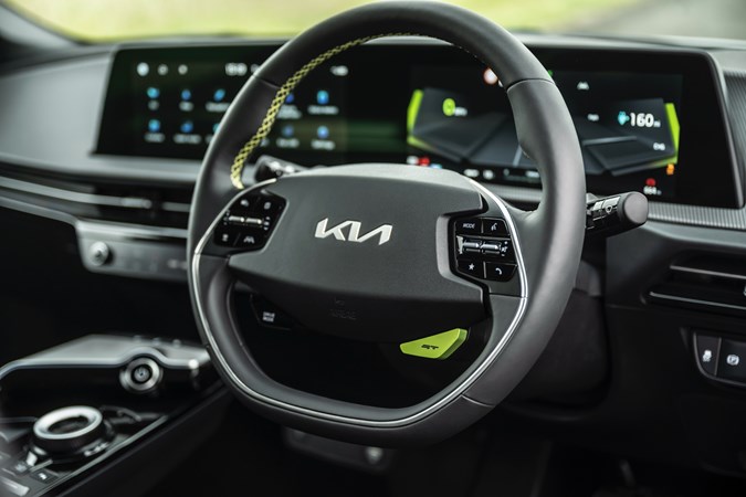 Kia EV6 GT dash